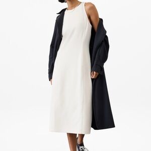 EUC Athleta Seasoft Rib Midi Tank Dress